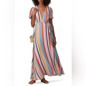 Louna Meghan Wrap Maxi Womens Size M
